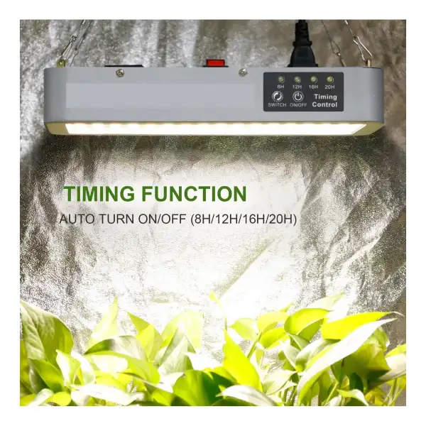 Panel Luz Led 3000w Greensindoor Temporizador 8h, 12h, 16h Y 20h - Imagen 7