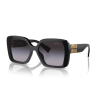 Lentes Cuadrados Negros Miu Miu 10YS 1AB5D1