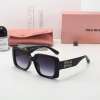 Lentes Cuadrados Negros Miu Miu 10YS 1AB5D1 - Imagen 7