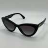 Lentes Cat Eyes Negros Miu Miu - Imagen 2