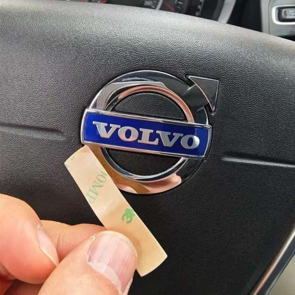 Emblema Volvo original adhesivo para volante