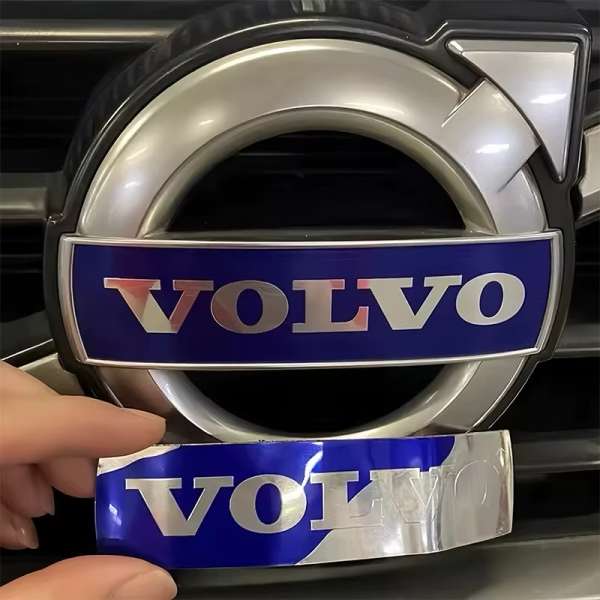 emblema volvo frontal para vehículo,emblema volvo para frontal del auto,logo volvo frontal repuesto, Emblema Volvo original adhesivo para volante