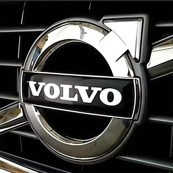 emblema volvo negro frontal