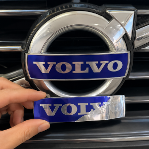 Emblema Volvo Logo para Frontal 13.5cm